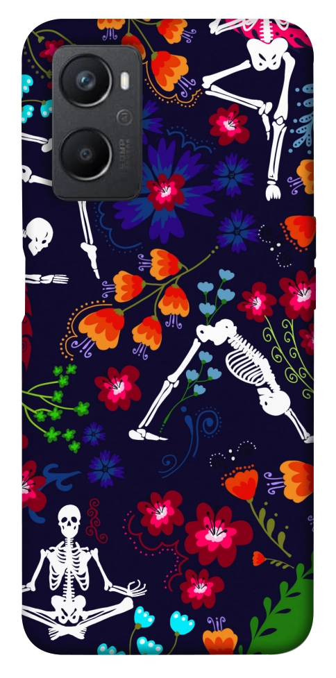 Чохол Yoga skeletons для Oppo A96