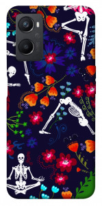 Чехол Yoga skeletons для Oppo A96