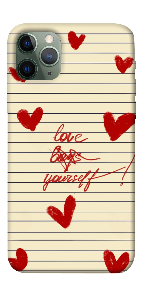 Чехол Love yourself для iPhone 11 Pro