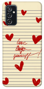 Чохол Love yourself для Galaxy M52