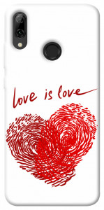 Чехол Love is love для Huawei P Smart (2019)