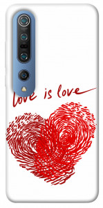 Чехол Love is love для Xiaomi Mi 10
