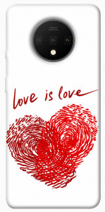 Чехол Love is love для OnePlus 7T