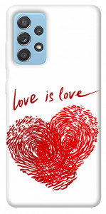 Чехол Love is love для Galaxy A52