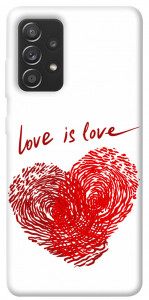 Чехол Love is love для Galaxy A72 4G