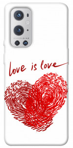 Чехол Love is love для Oneplus 9 pro