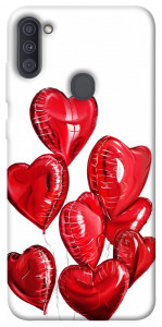 Чехол Heart balloons для Galaxy A11 (2020)