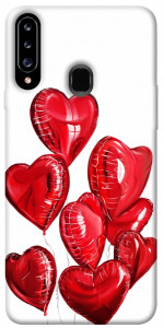 Чохол Heart balloons для Galaxy A20s (2019)