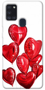 Чехол Heart balloons для Galaxy A21s (2020)