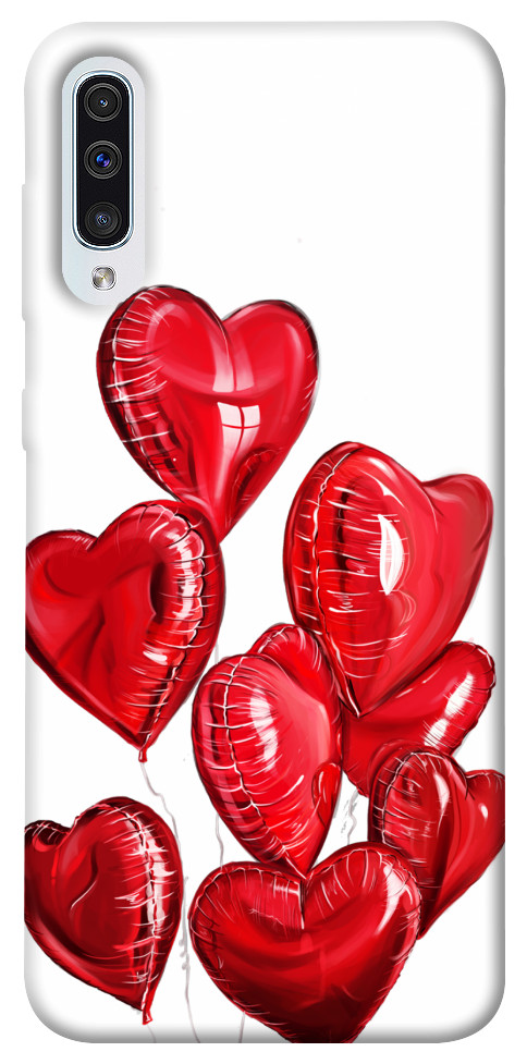 Чохол Heart balloons для Galaxy A50 (2019)