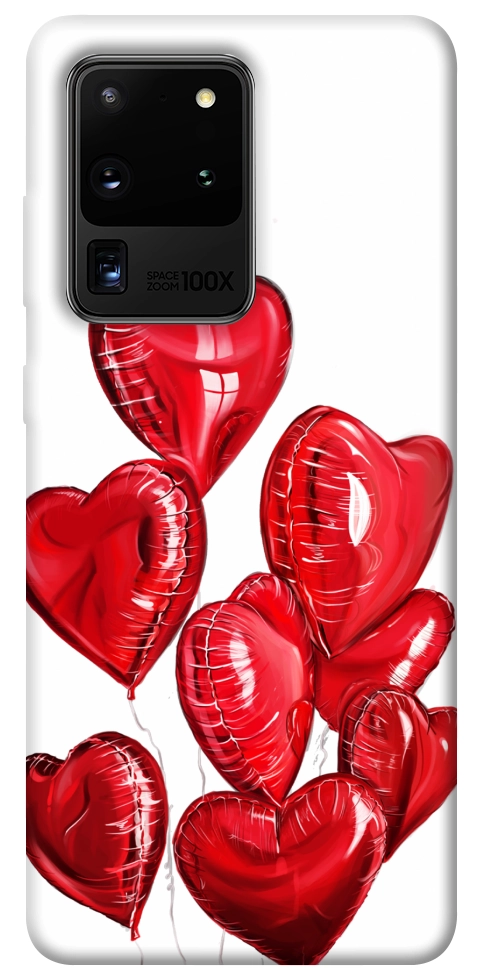 Чехол Heart balloons для Galaxy S20 Ultra (2020)