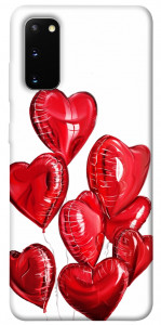 Чехол Heart balloons для Galaxy S20 (2020)