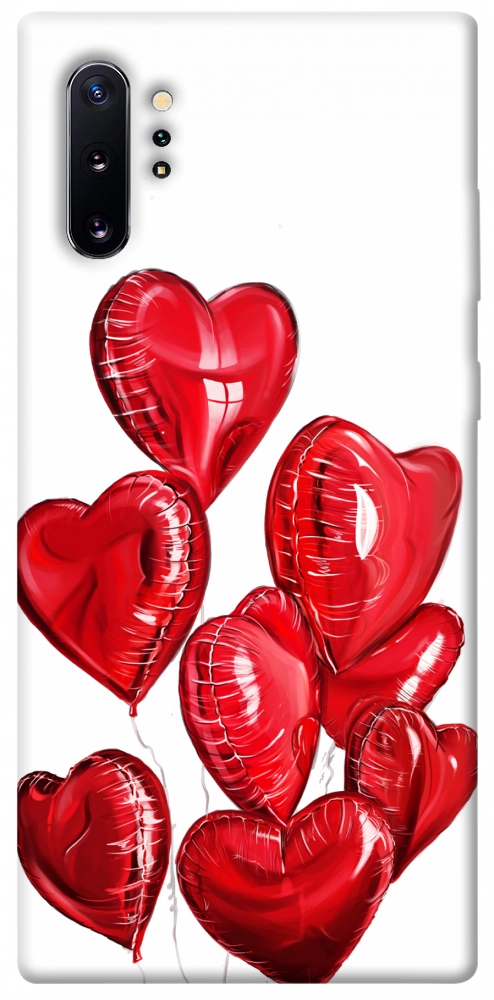 Чехол Heart balloons для Galaxy Note 10+ (2019)