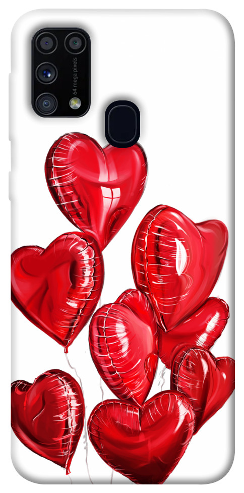 Чохол Heart balloons для Galaxy M31 (2020)