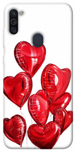 Чехол Heart balloons для Galaxy M11 (2020)