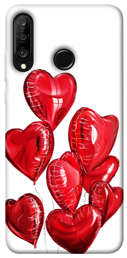 Чохол Heart balloons для Huawei P30 Lite