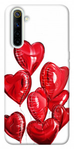 Чехол Heart balloons для Realme 6