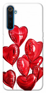 Чехол Heart balloons для Realme 6 Pro
