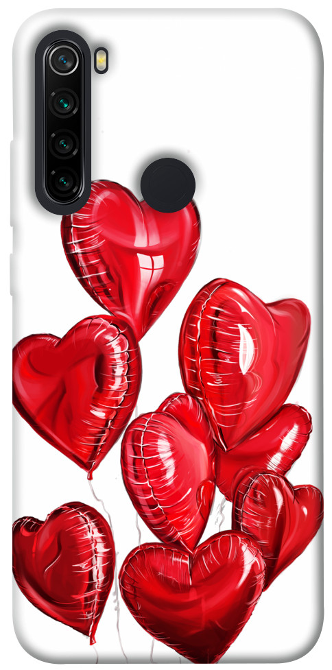 Чохол Heart balloons для Xiaomi Redmi Note 8