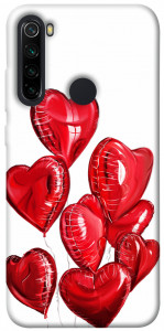 Чехол Heart balloons для Xiaomi Redmi Note 8