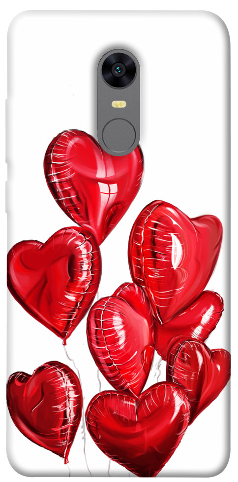 Чехол Heart balloons для Xiaomi Redmi Note 5 (Single Camera)