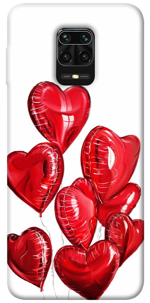 Чохол Heart balloons для Xiaomi Redmi Note 9 Pro