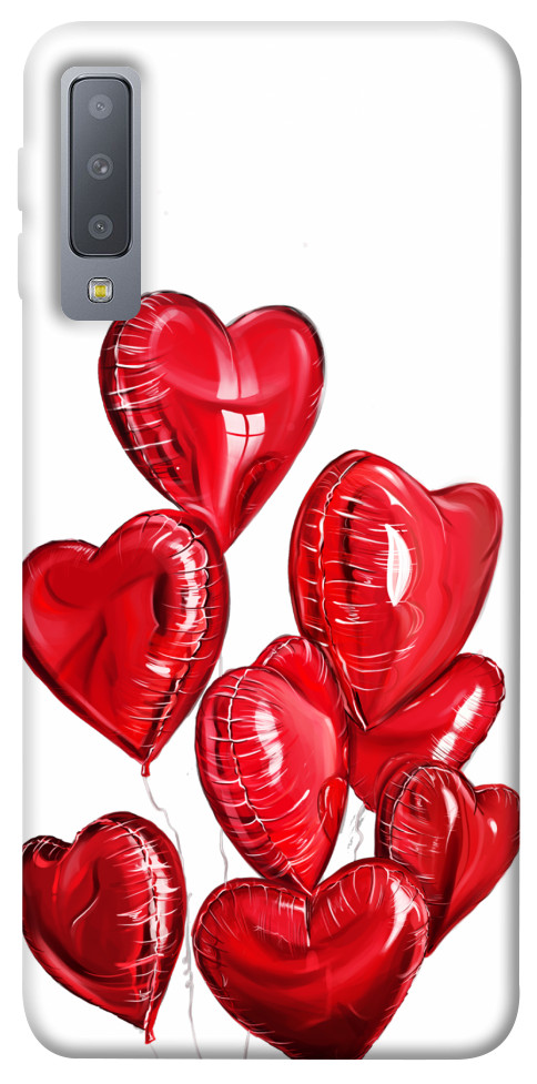 Чохол Heart balloons для Galaxy A7 (2018)