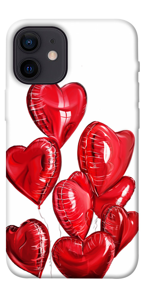 Чохол Heart balloons для iPhone 12 mini