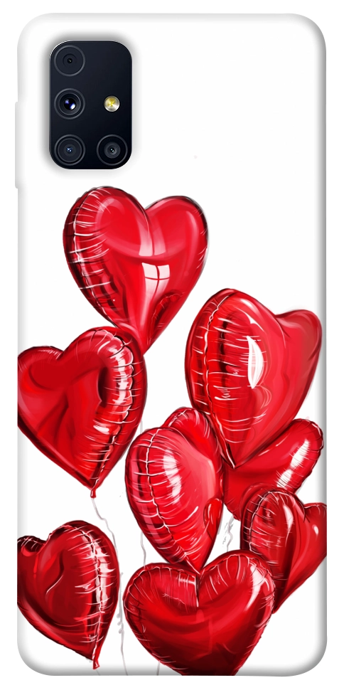 Чохол Heart balloons для Galaxy M31s