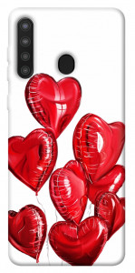 Чехол Heart balloons для Galaxy A21