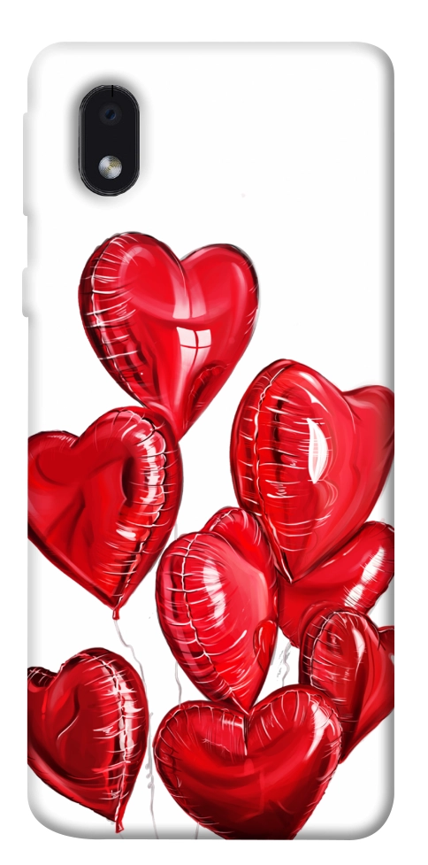 Чохол Heart balloons для Galaxy M01 Core