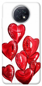 Чехол Heart balloons для Xiaomi Redmi Note 9 5G