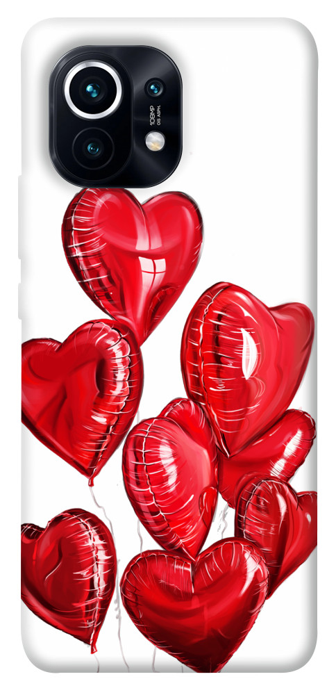 Чехол Heart balloons для Xiaomi Mi 11