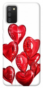 Чохол Heart balloons для Galaxy A02s