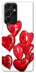 Чехол Heart balloons для Galaxy S21 Ultra