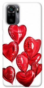Чехол Heart balloons для Xiaomi Redmi Note 10