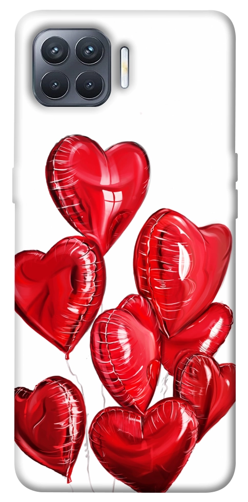 Чохол Heart balloons для Oppo Reno 4 Lite