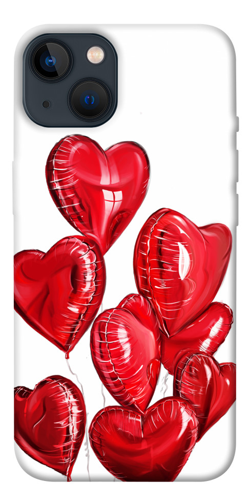 Чохол Heart balloons для iPhone 13