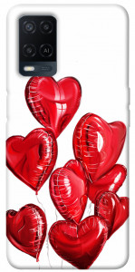 Чехол Heart balloons для Oppo A54 4G