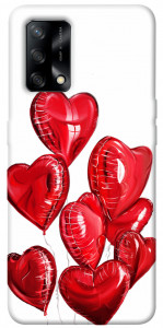 Чехол Heart balloons для Oppo A74 4G