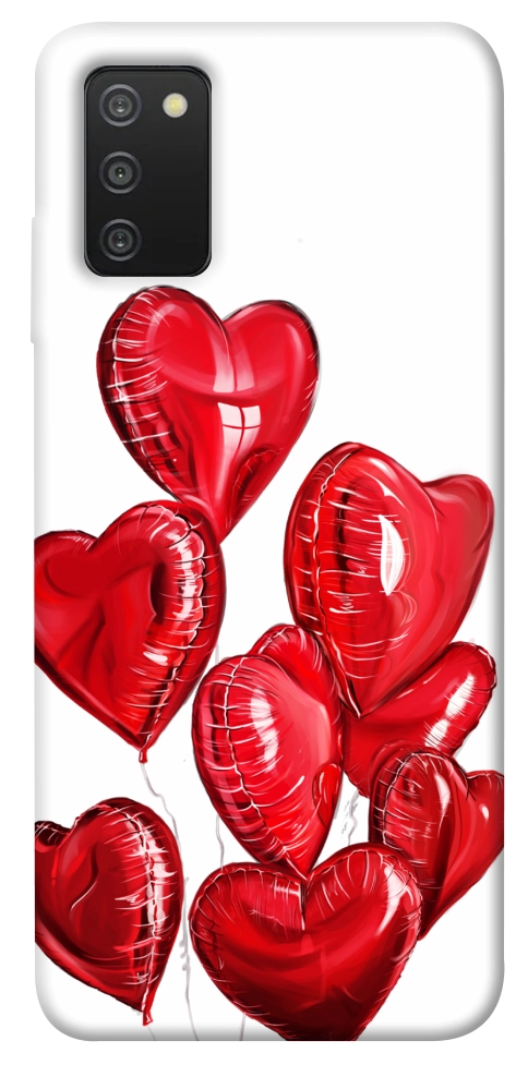 Чохол Heart balloons для Galaxy A03s