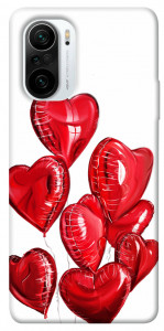 Чехол Heart balloons для Xiaomi Poco F3