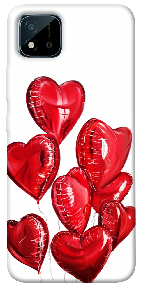 Чехол Heart balloons для Realme C11 (2021)