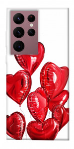 Чехол Heart balloons для Galaxy S22 Ultra