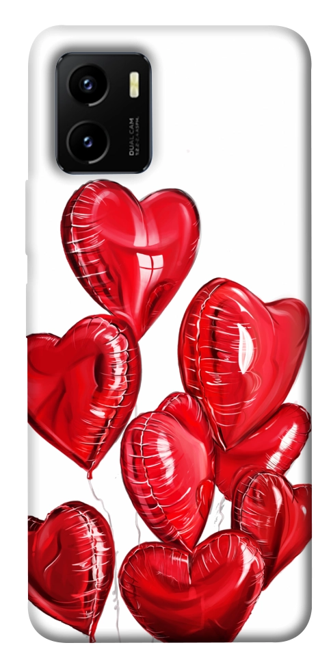 Чехол Heart balloons для Vivo Y15s