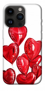 Чохол Heart balloons для iPhone 14 Pro