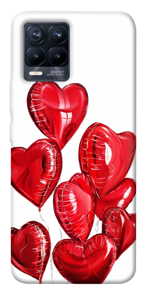 Чохол Heart balloons для Realme 8 Pro