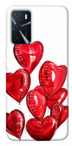 Чохол Heart balloons для Oppo A16 4G