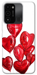 Чехол Heart balloons для TECNO Spark 8C