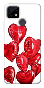 Чохол Heart balloons для Realme C21Y